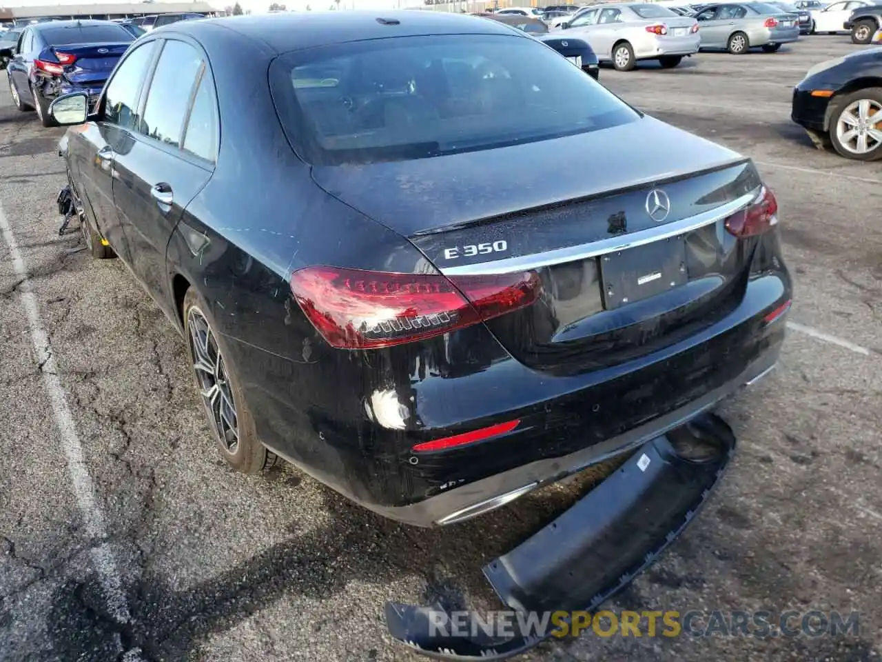 3 Photograph of a damaged car W1KZF8DB3MA971418 MERCEDES-BENZ E-CLASS 2021