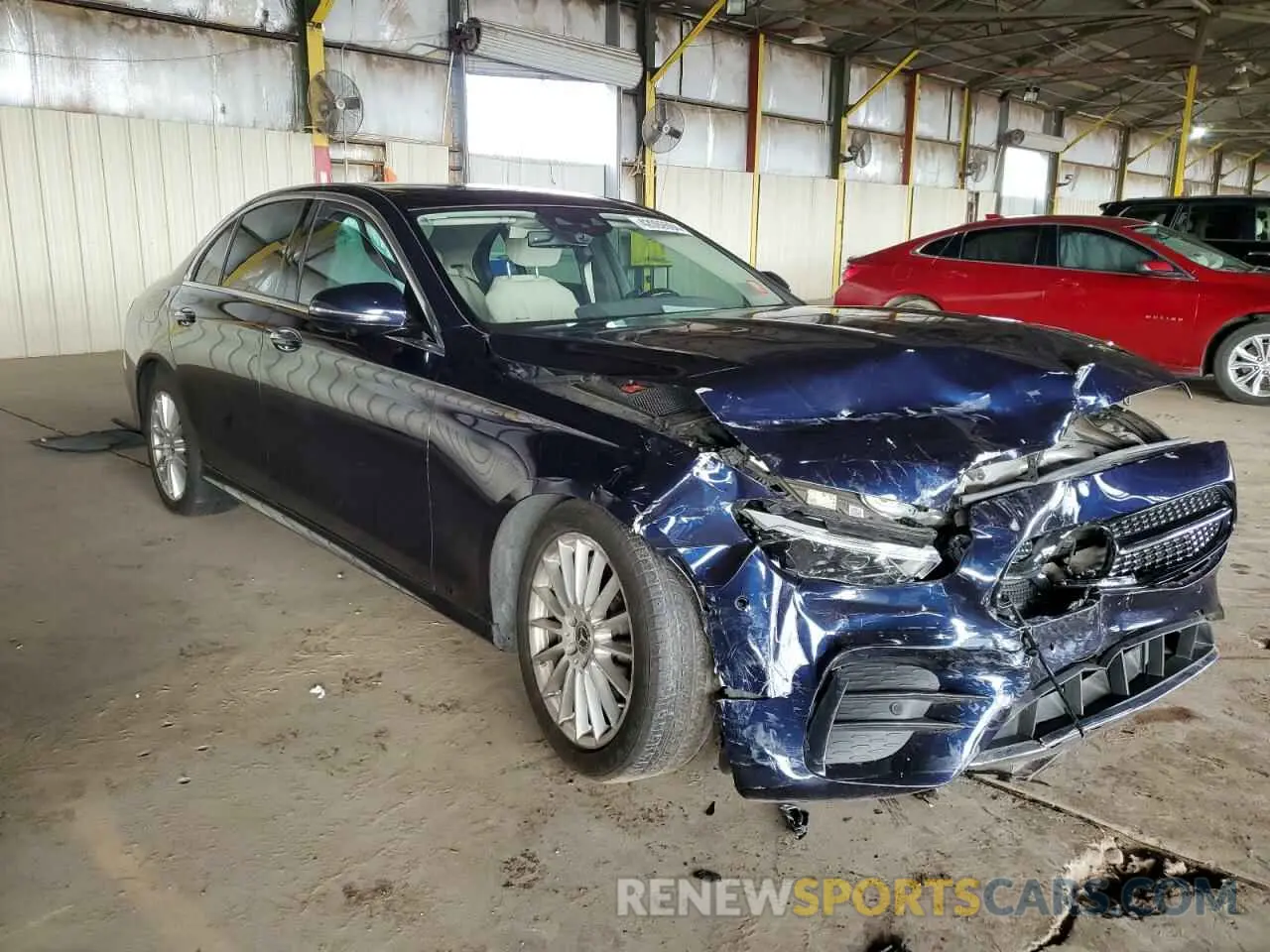 4 Photograph of a damaged car W1KZF8DB4MA936175 MERCEDES-BENZ E-CLASS 2021