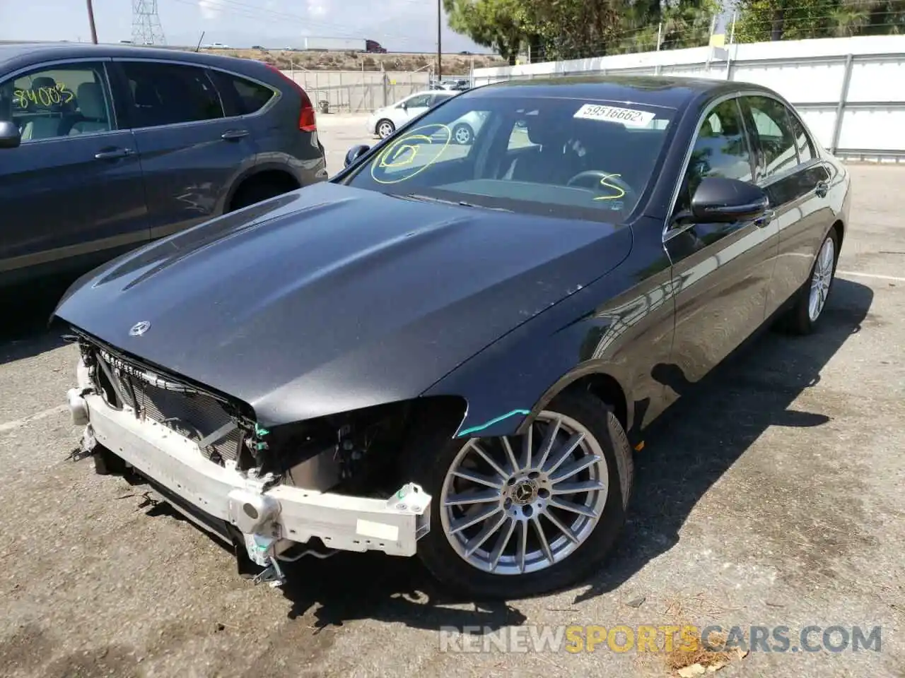 2 Photograph of a damaged car W1KZF8DB4MA937133 MERCEDES-BENZ E-CLASS 2021