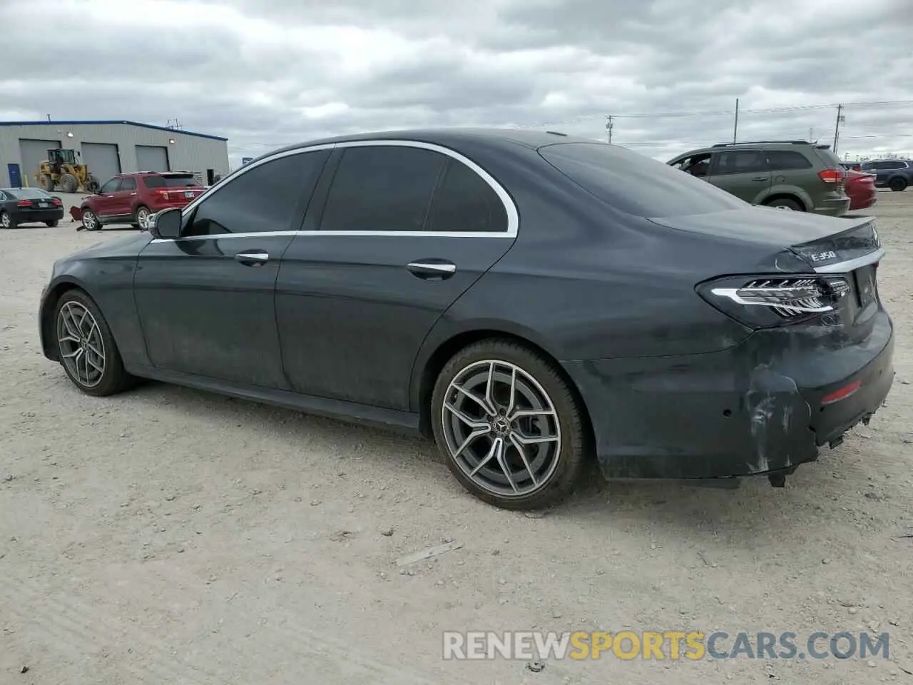 2 Photograph of a damaged car W1KZF8DB5MA892977 MERCEDES-BENZ E-CLASS 2021