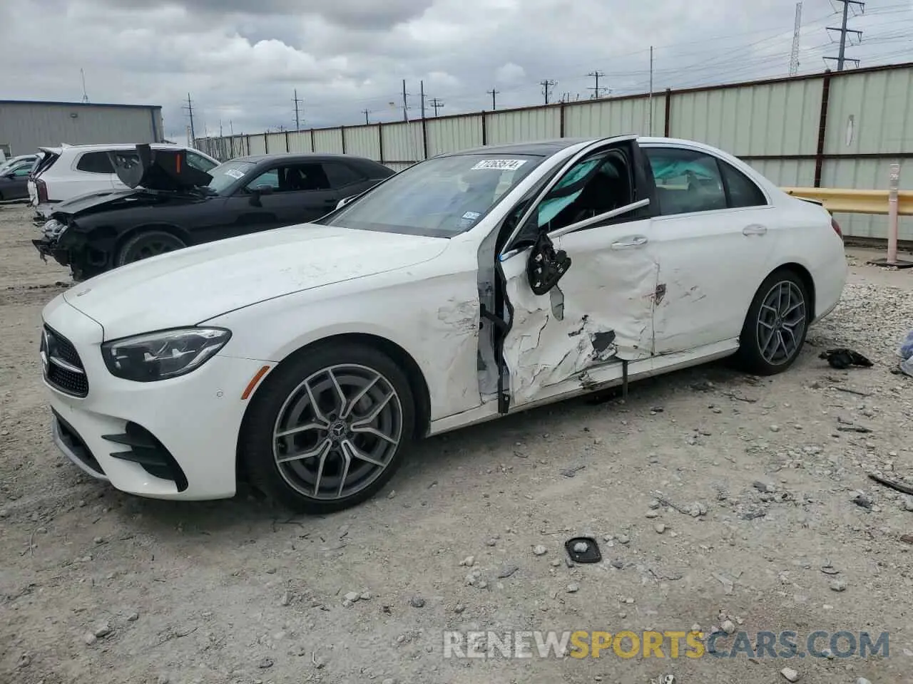 1 Photograph of a damaged car W1KZF8DB7MA877512 MERCEDES-BENZ E-CLASS 2021