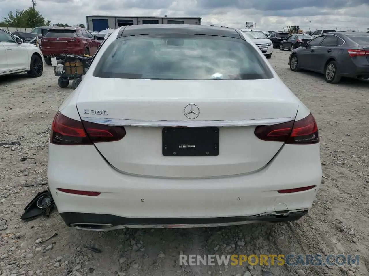 6 Photograph of a damaged car W1KZF8DB7MA877512 MERCEDES-BENZ E-CLASS 2021