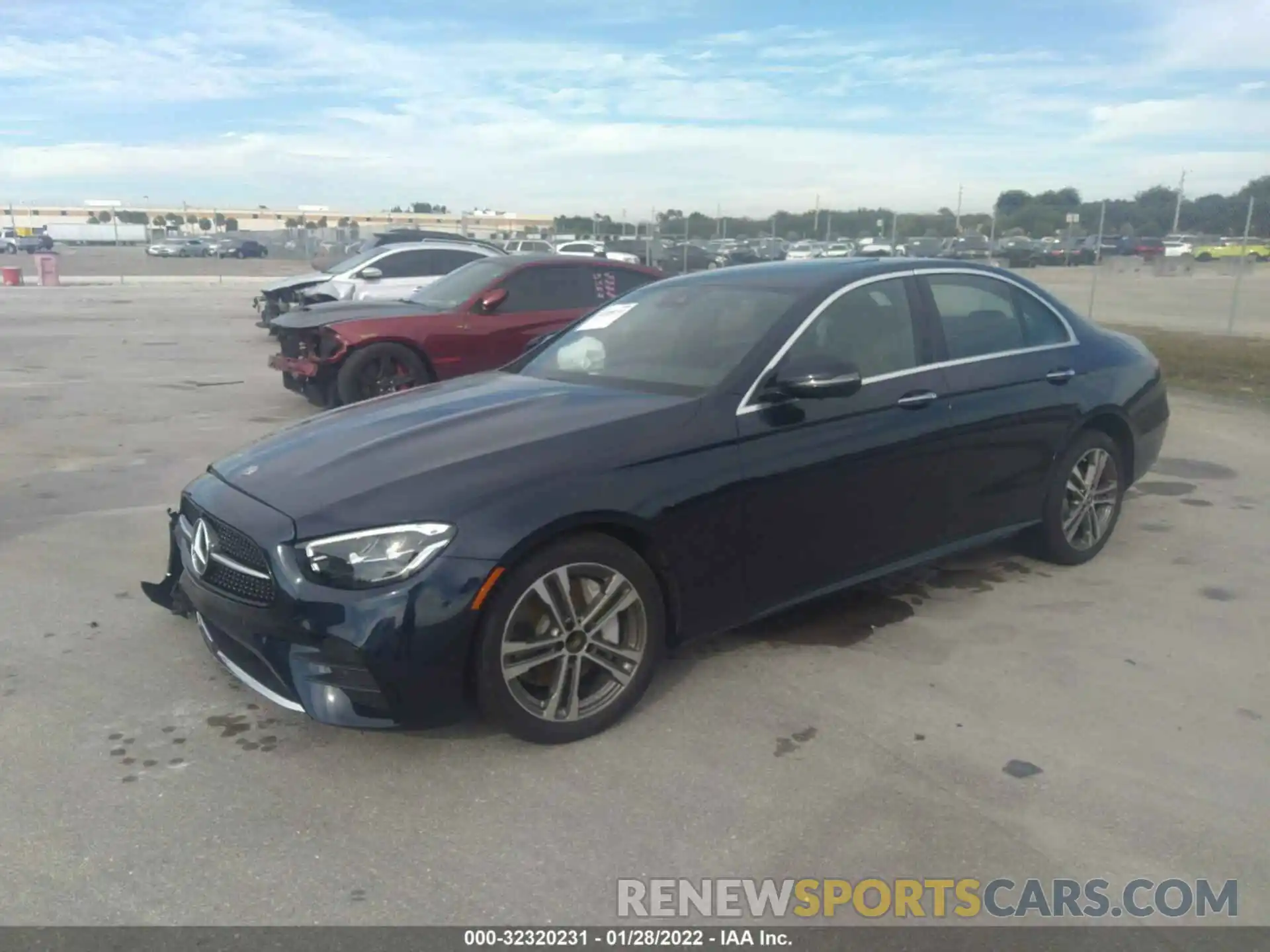 2 Photograph of a damaged car W1KZF8DB7MA915000 MERCEDES-BENZ E-CLASS 2021