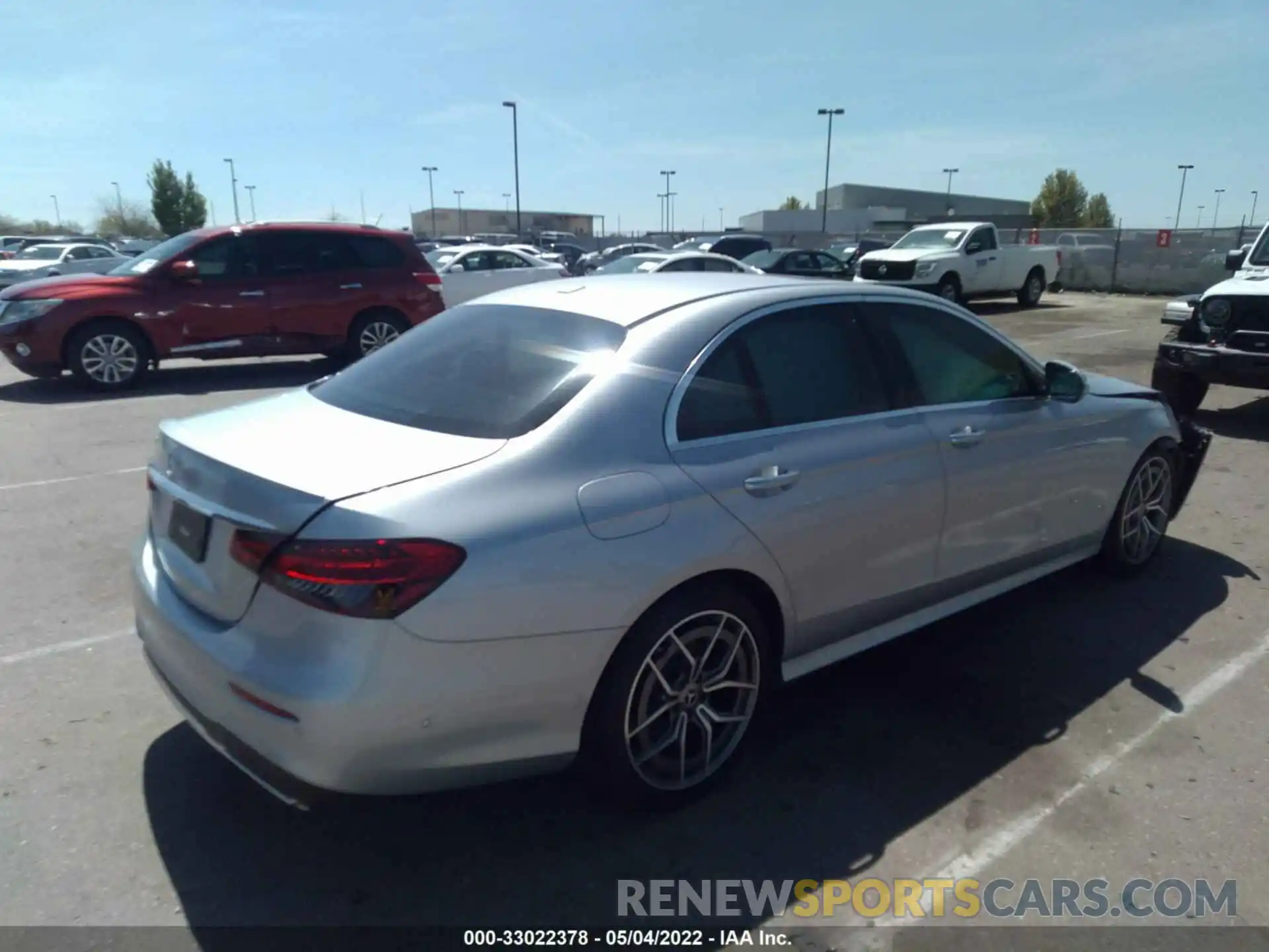 4 Photograph of a damaged car W1KZF8DB7MA920861 MERCEDES-BENZ E-CLASS 2021