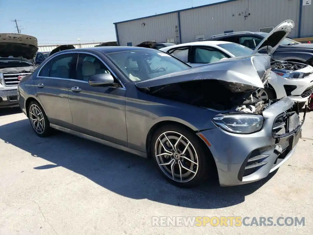 4 Photograph of a damaged car W1KZF8DB7MA922898 MERCEDES-BENZ E-CLASS 2021