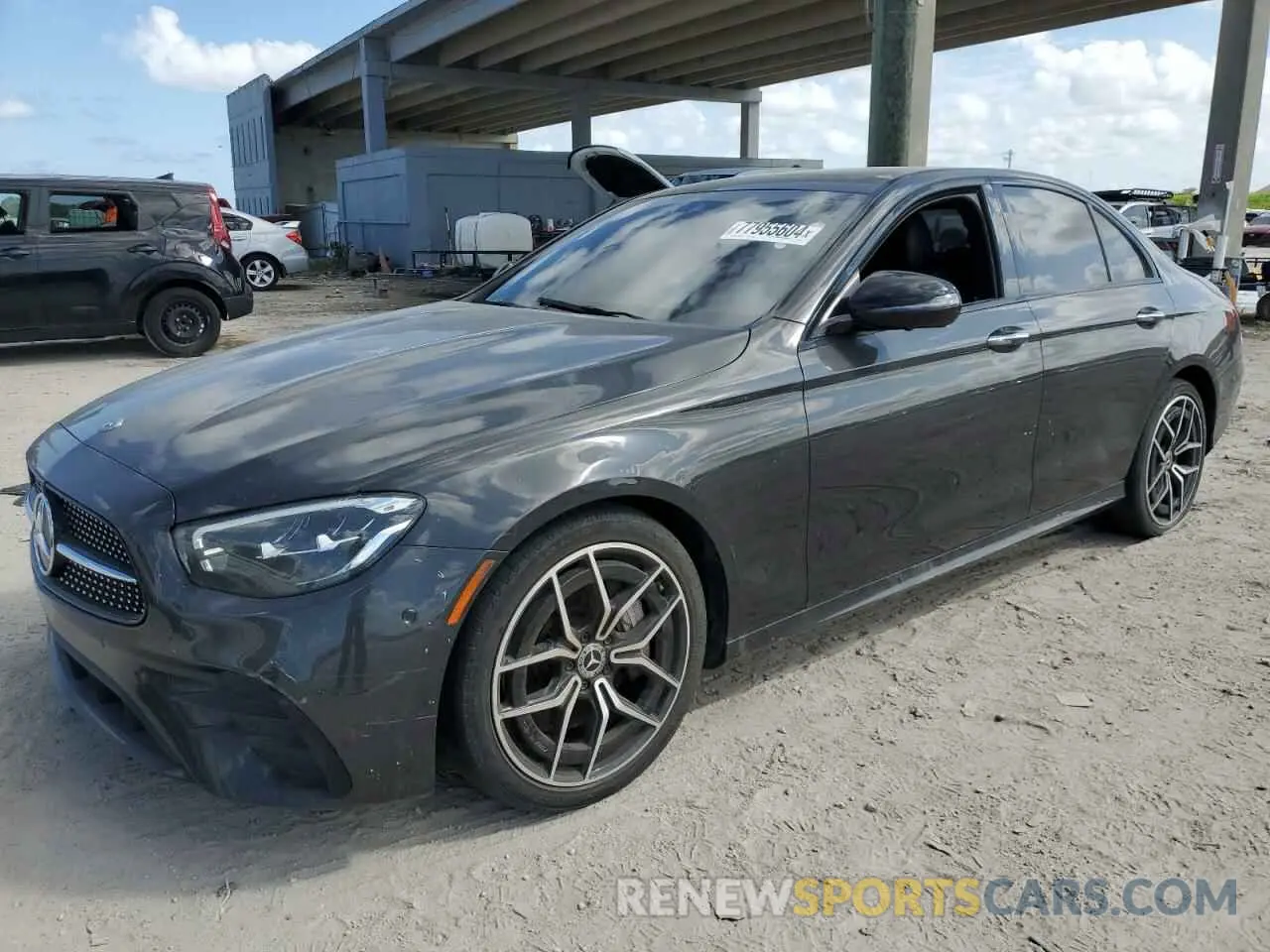 1 Photograph of a damaged car W1KZF8DB7MA945680 MERCEDES-BENZ E-CLASS 2021