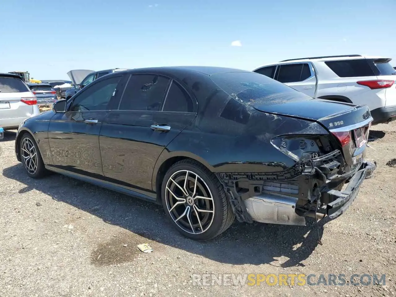 2 Photograph of a damaged car W1KZF8DB7MA973561 MERCEDES-BENZ E-CLASS 2021