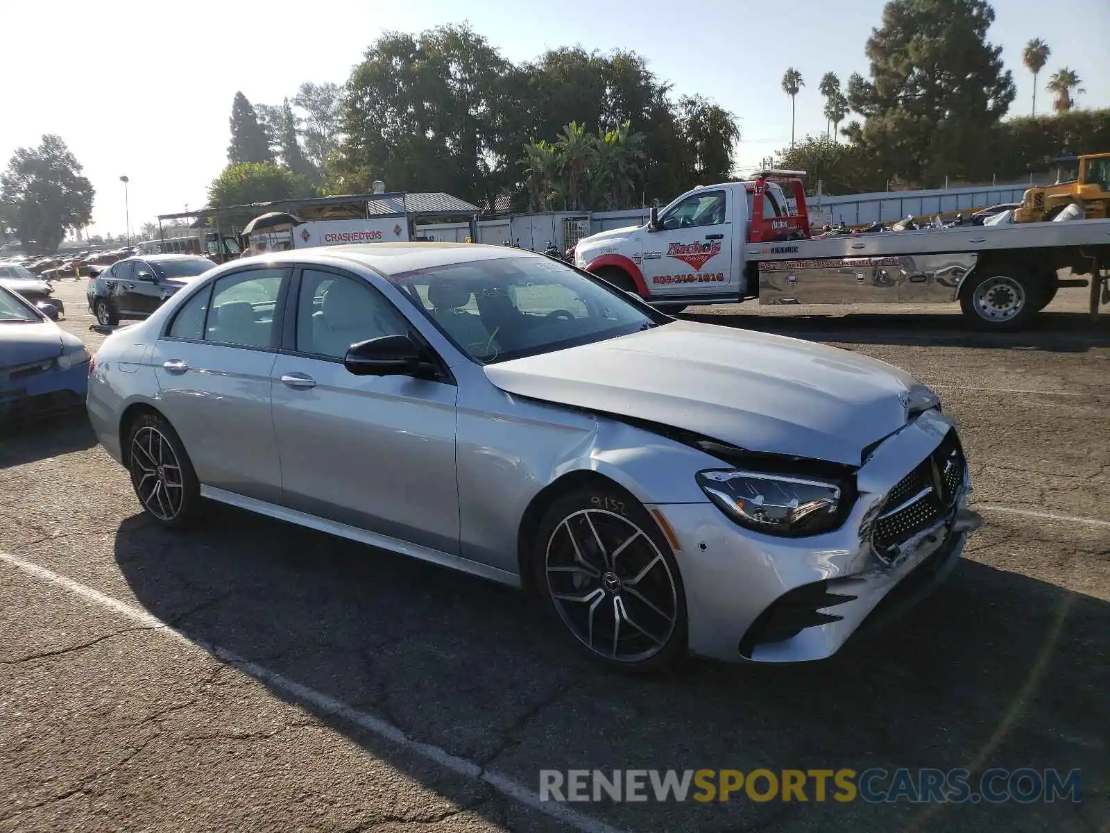 1 Photograph of a damaged car W1KZF8DB8MA905818 MERCEDES-BENZ E-CLASS 2021