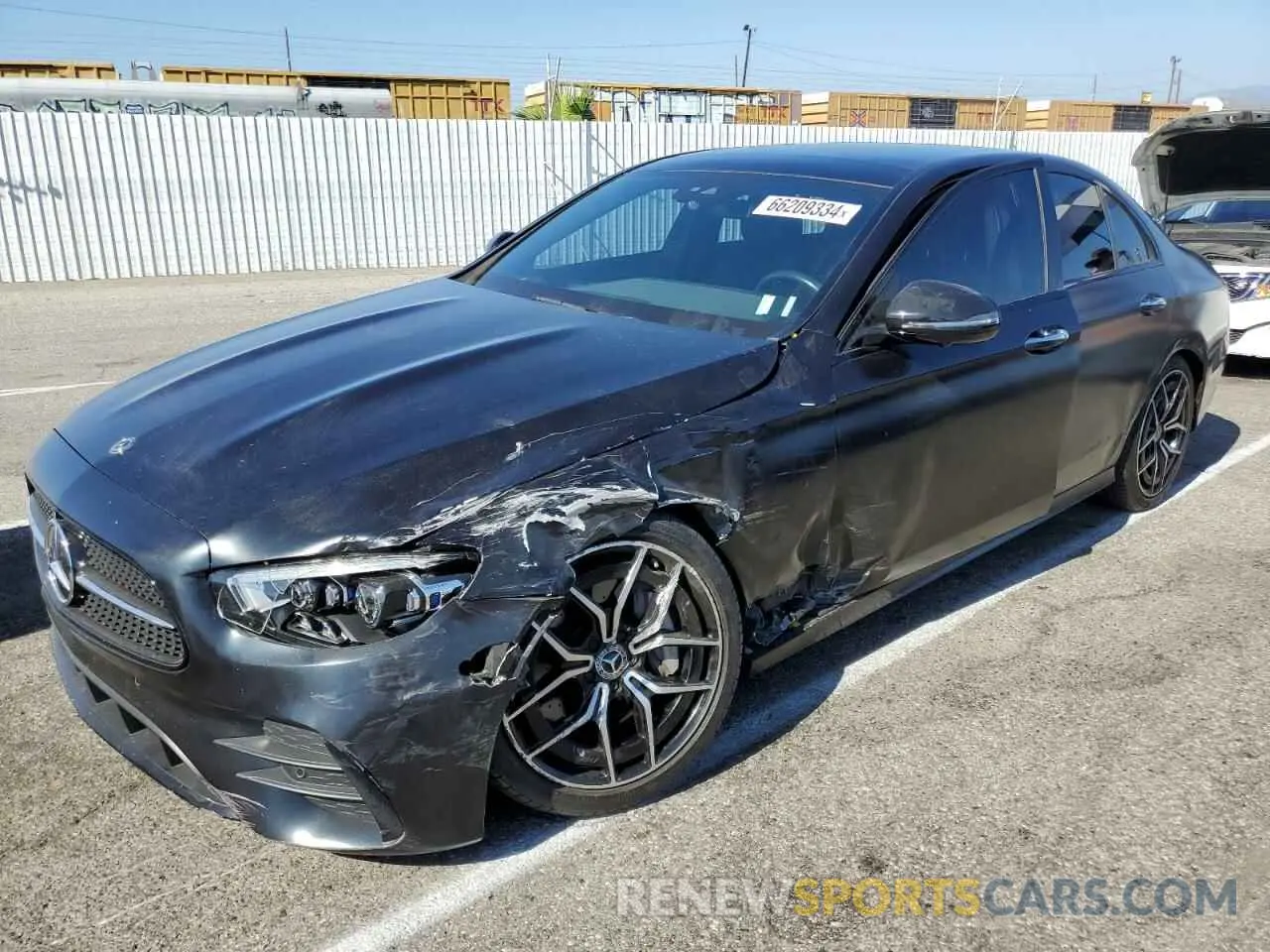 1 Photograph of a damaged car W1KZF8DB8MA916818 MERCEDES-BENZ E-CLASS 2021