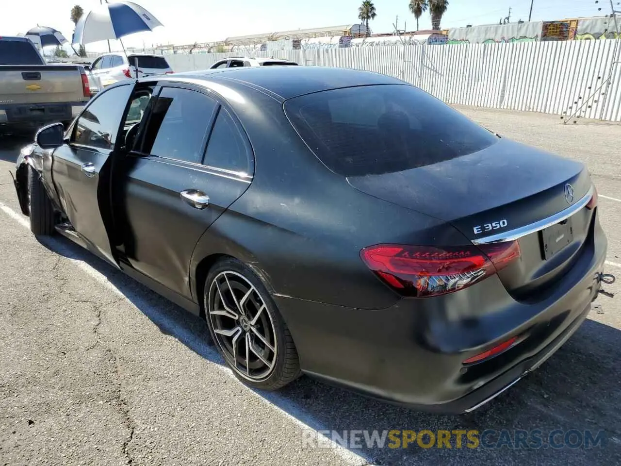 2 Photograph of a damaged car W1KZF8DB8MA916818 MERCEDES-BENZ E-CLASS 2021
