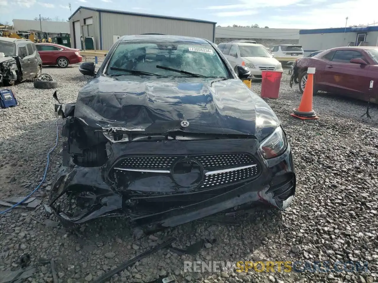 5 Photograph of a damaged car W1KZF8DB9MA906458 MERCEDES-BENZ E-CLASS 2021