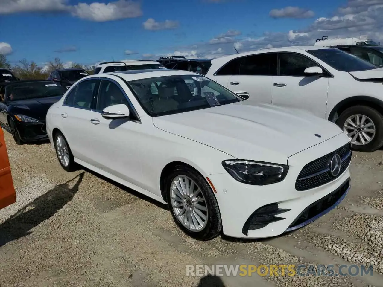 4 Photograph of a damaged car W1KZF8DB9MA908310 MERCEDES-BENZ E-CLASS 2021