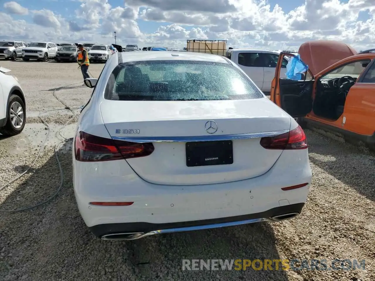 6 Photograph of a damaged car W1KZF8DB9MA908310 MERCEDES-BENZ E-CLASS 2021