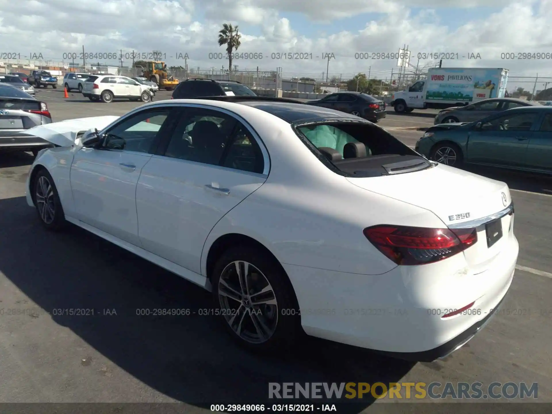 3 Photograph of a damaged car W1KZF8DB9MA909442 MERCEDES-BENZ E-CLASS 2021