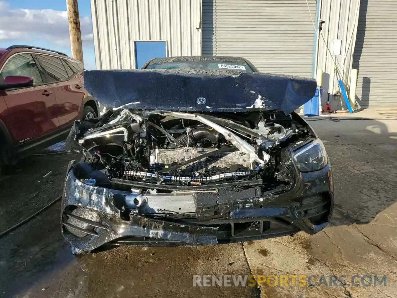 5 Photograph of a damaged car W1KZF8DB9MA964909 MERCEDES-BENZ E-CLASS 2021