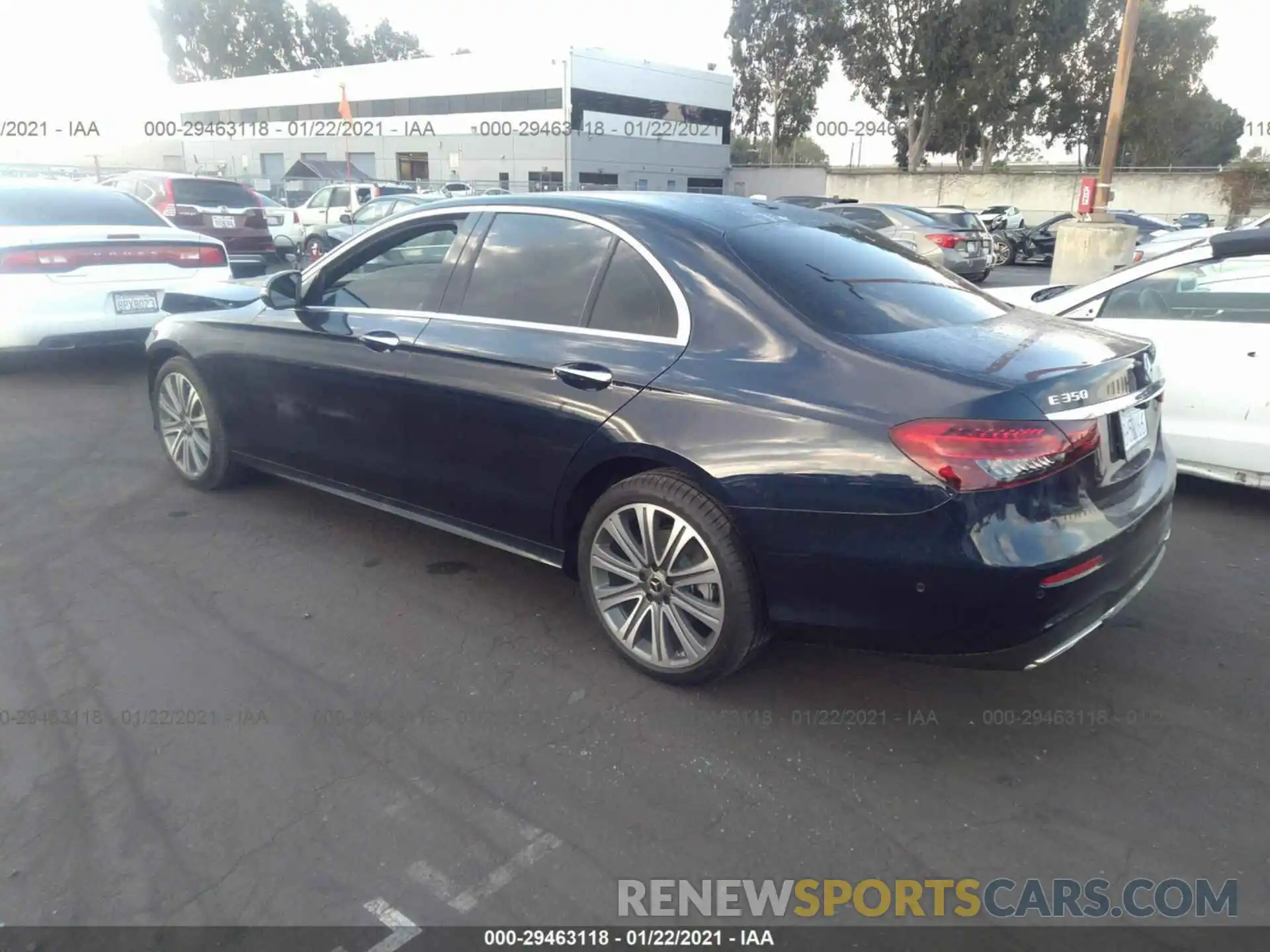 3 Photograph of a damaged car W1KZF8DBXMA905769 MERCEDES-BENZ E-CLASS 2021