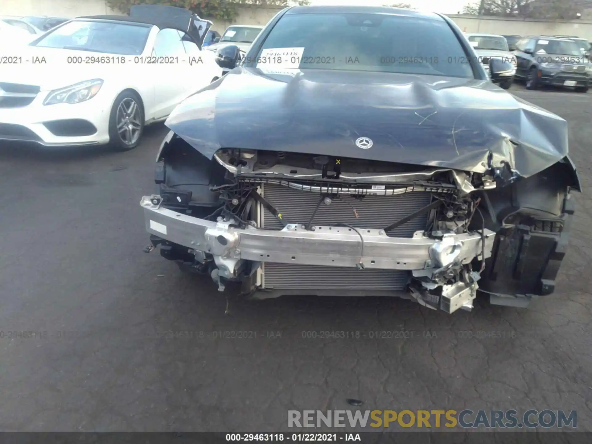 6 Photograph of a damaged car W1KZF8DBXMA905769 MERCEDES-BENZ E-CLASS 2021