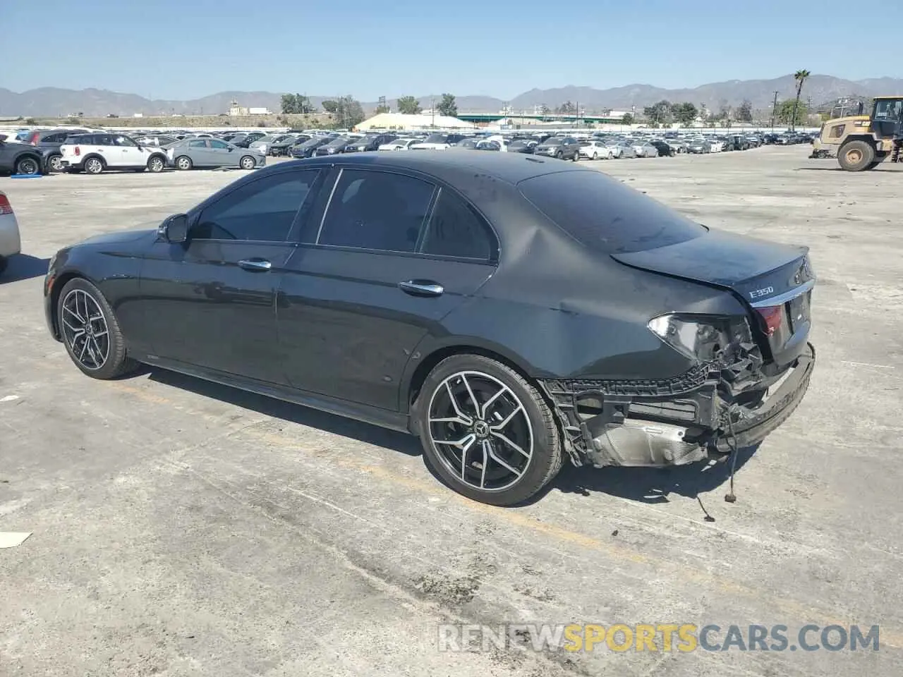 2 Photograph of a damaged car W1KZF8DBXMA981444 MERCEDES-BENZ E-CLASS 2021