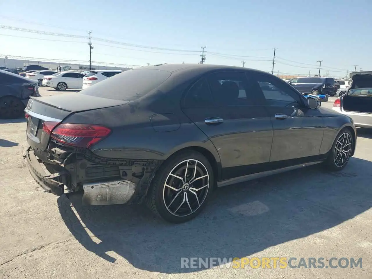 3 Photograph of a damaged car W1KZF8DBXMA981444 MERCEDES-BENZ E-CLASS 2021