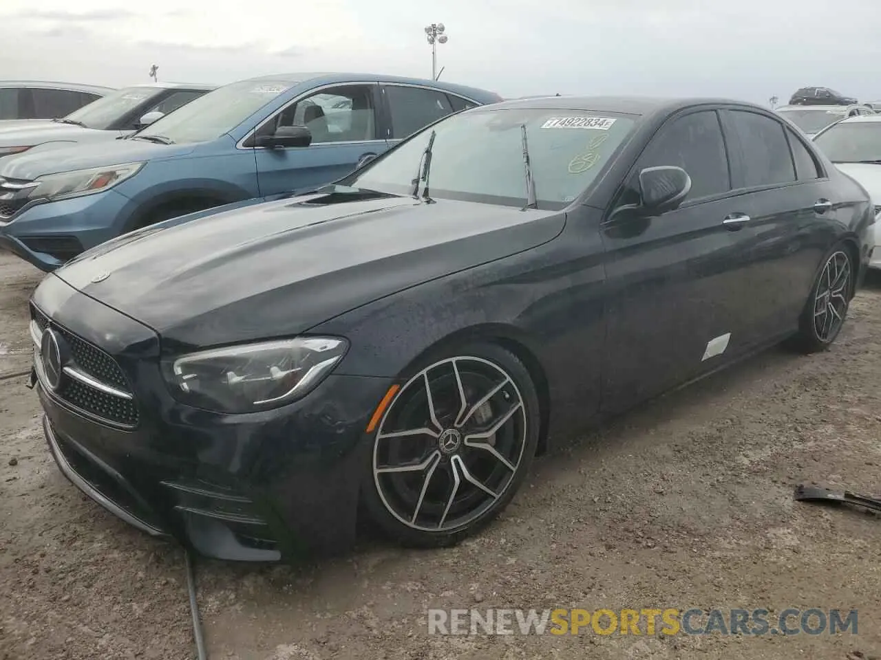 1 Photograph of a damaged car W1KZF8DBXMB000958 MERCEDES-BENZ E-CLASS 2021