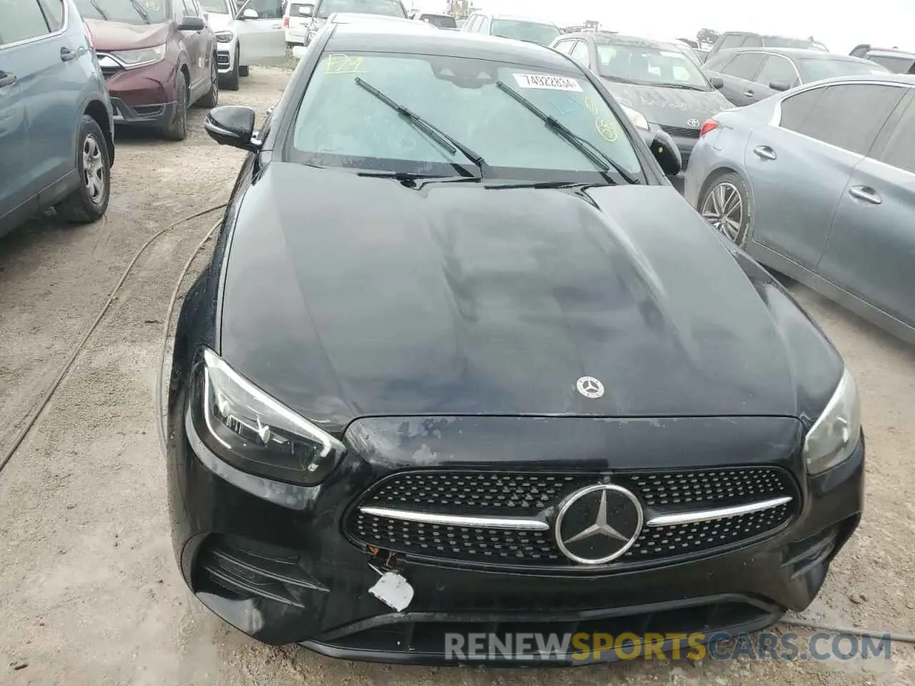 5 Photograph of a damaged car W1KZF8DBXMB000958 MERCEDES-BENZ E-CLASS 2021