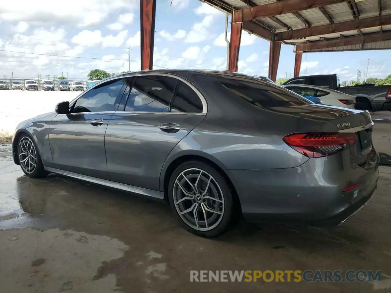 2 Photograph of a damaged car W1KZF8EB1MA840115 MERCEDES-BENZ E-CLASS 2021