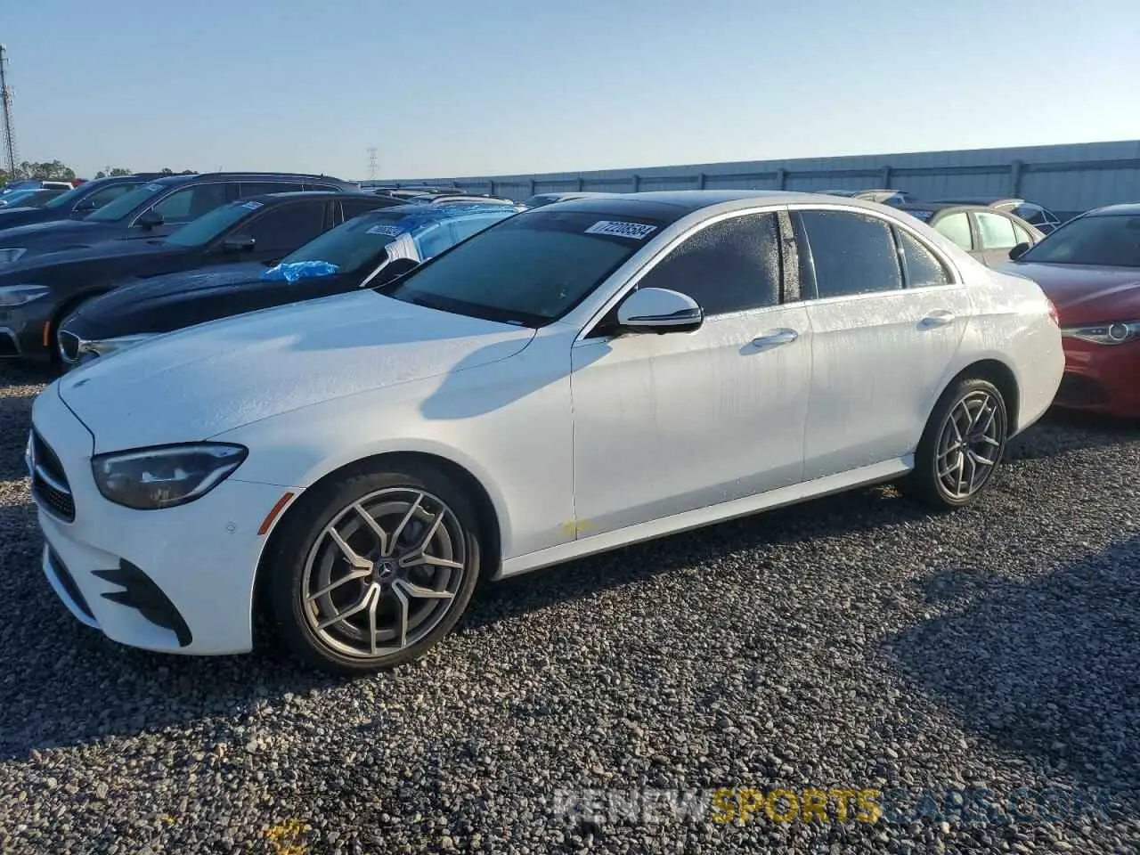 1 Photograph of a damaged car W1KZF8EB1MA904721 MERCEDES-BENZ E-CLASS 2021
