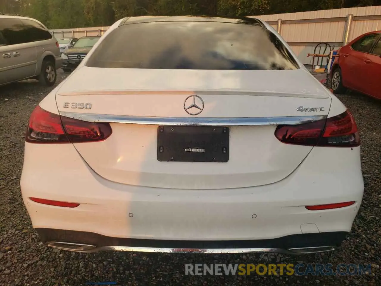 6 Photograph of a damaged car W1KZF8EB1MA904721 MERCEDES-BENZ E-CLASS 2021