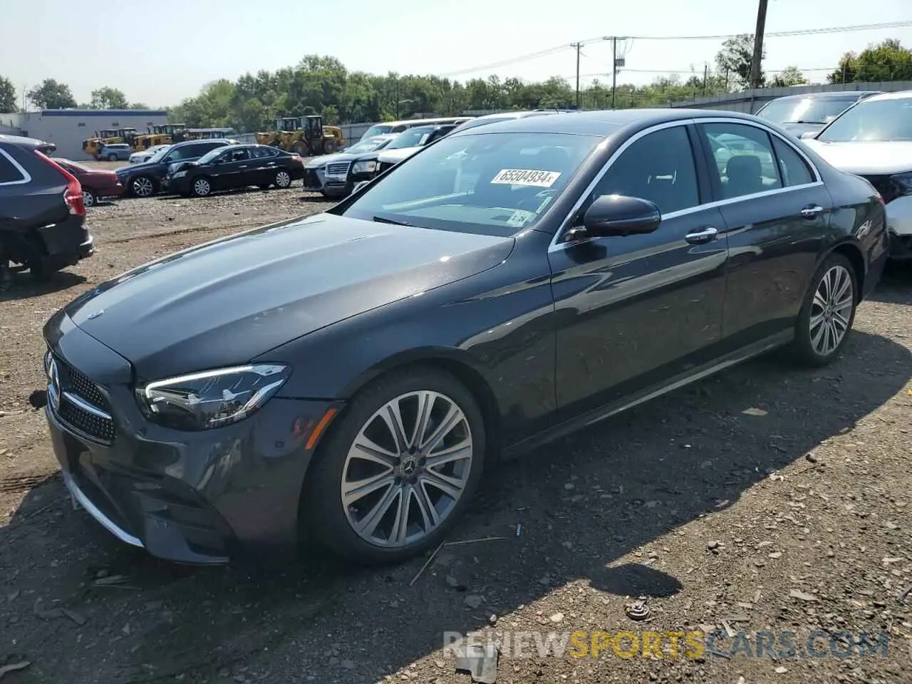 1 Photograph of a damaged car W1KZF8EB1MA926699 MERCEDES-BENZ E-CLASS 2021