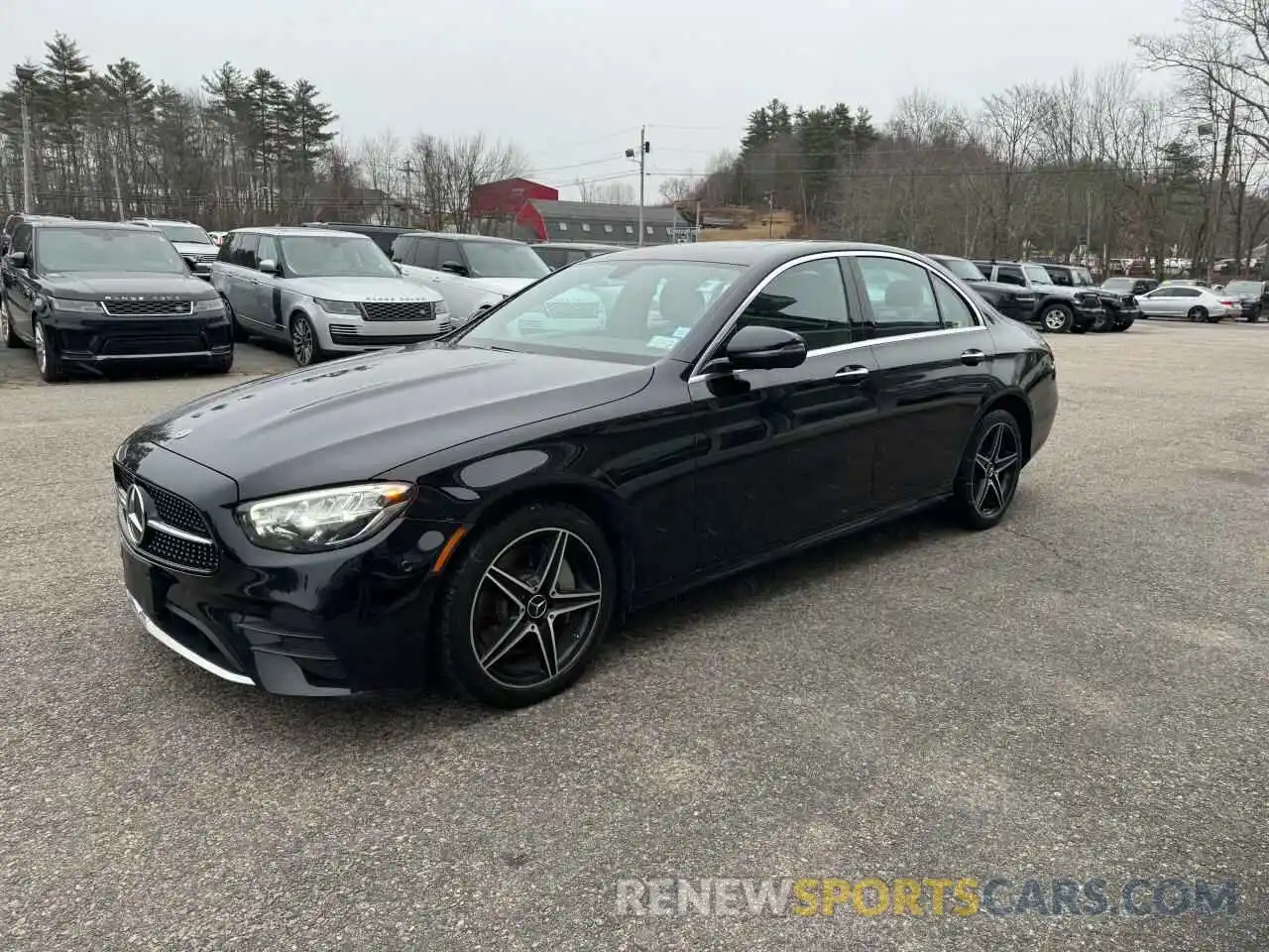 2 Photograph of a damaged car W1KZF8EB2MA873530 MERCEDES-BENZ E-CLASS 2021