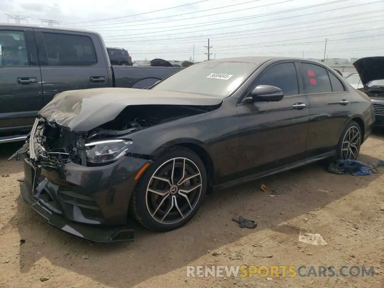 1 Photograph of a damaged car W1KZF8EB2MA930583 MERCEDES-BENZ E-CLASS 2021