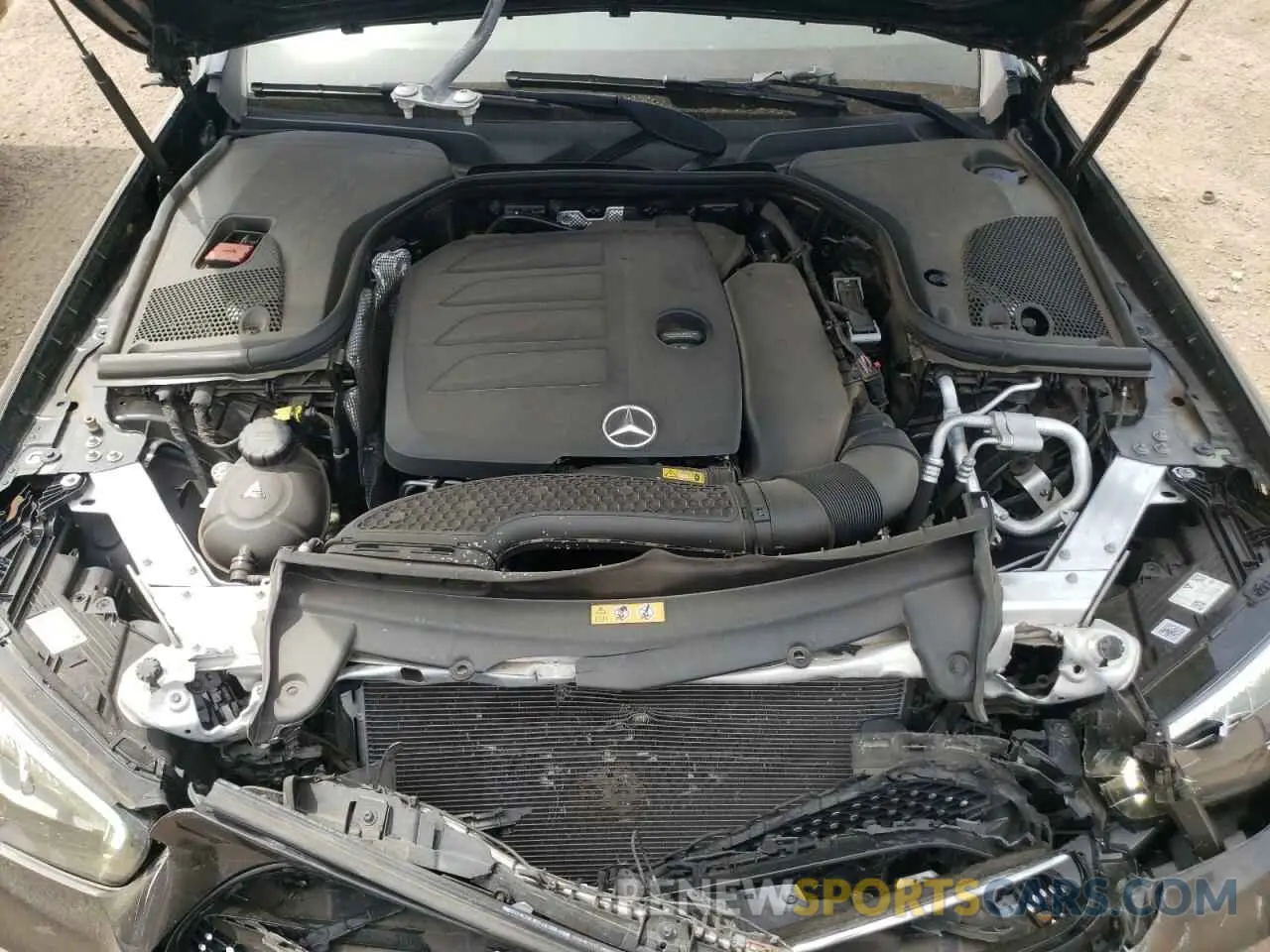 11 Photograph of a damaged car W1KZF8EB2MA930583 MERCEDES-BENZ E-CLASS 2021