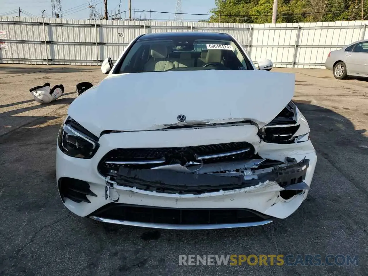 5 Photograph of a damaged car W1KZF8EB2MA960084 MERCEDES-BENZ E-CLASS 2021