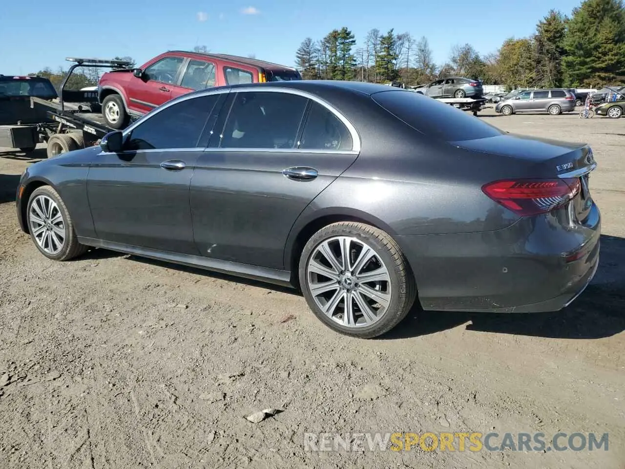 2 Photograph of a damaged car W1KZF8EB2MB000788 MERCEDES-BENZ E-CLASS 2021
