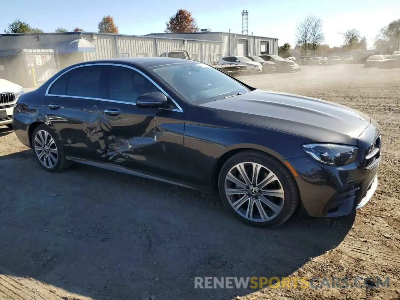 4 Photograph of a damaged car W1KZF8EB2MB000788 MERCEDES-BENZ E-CLASS 2021