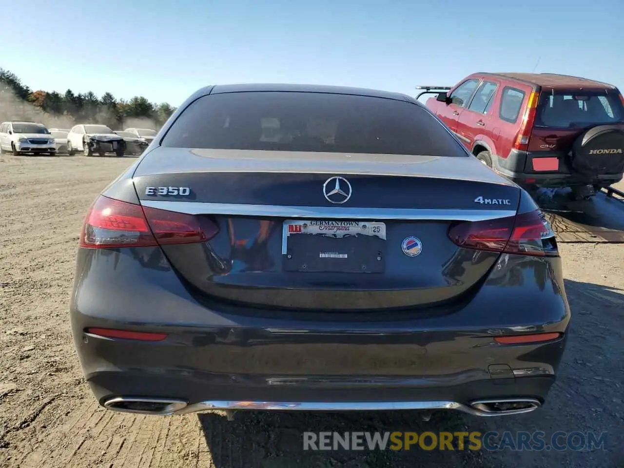 6 Photograph of a damaged car W1KZF8EB2MB000788 MERCEDES-BENZ E-CLASS 2021
