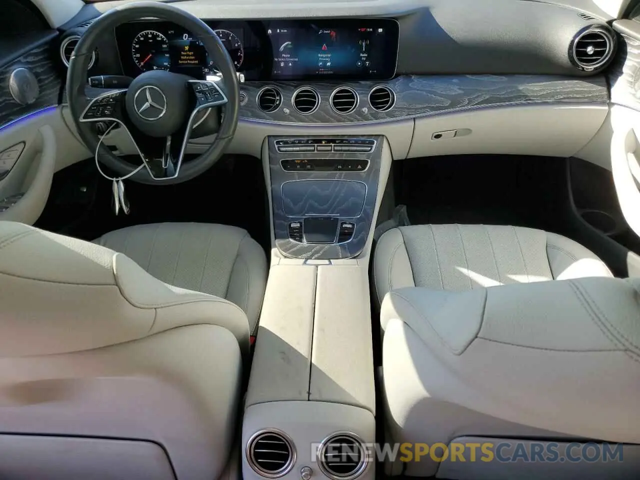 8 Photograph of a damaged car W1KZF8EB2MB000788 MERCEDES-BENZ E-CLASS 2021