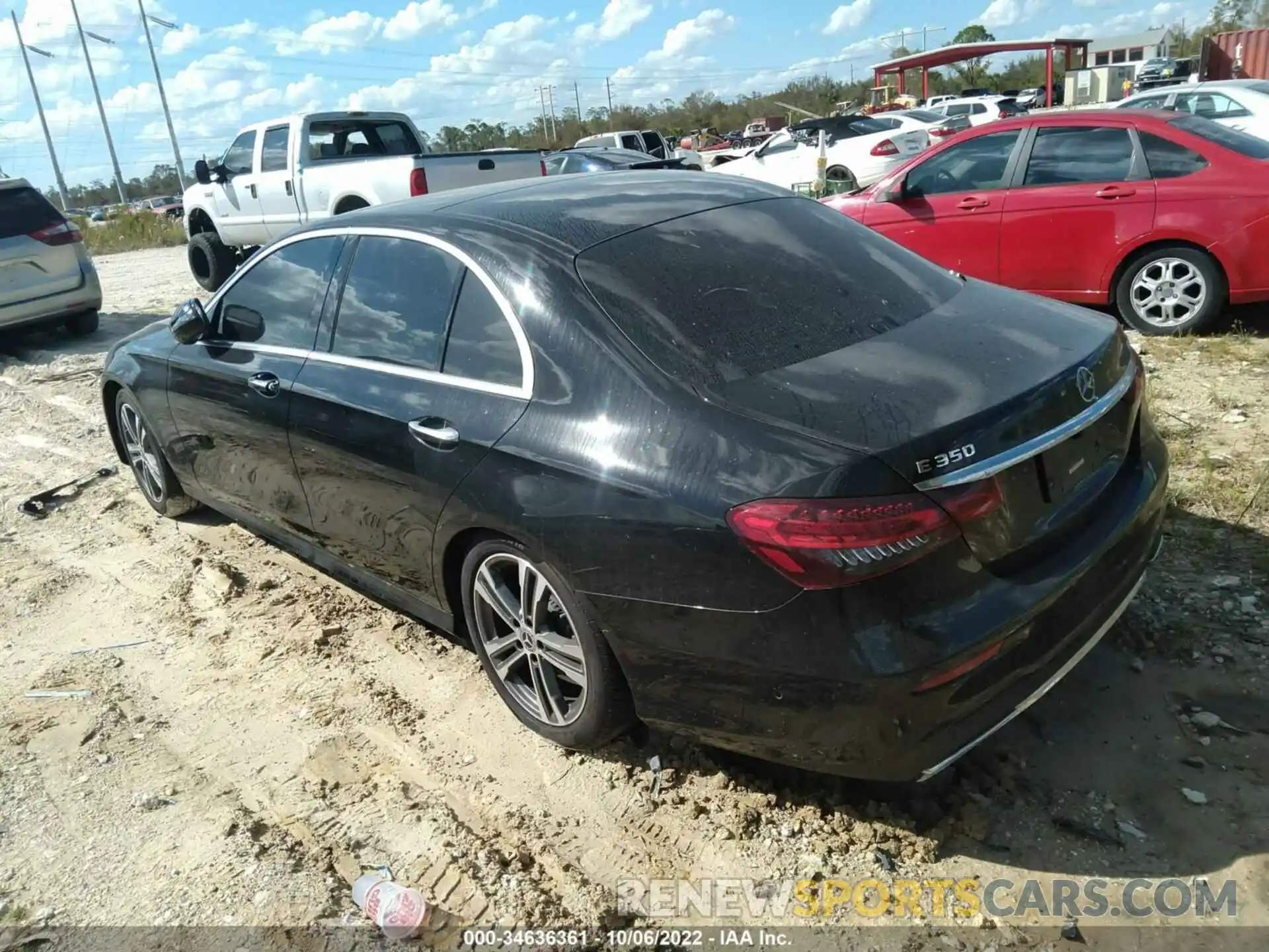 3 Photograph of a damaged car W1KZF8EB3MA923870 MERCEDES-BENZ E-CLASS 2021