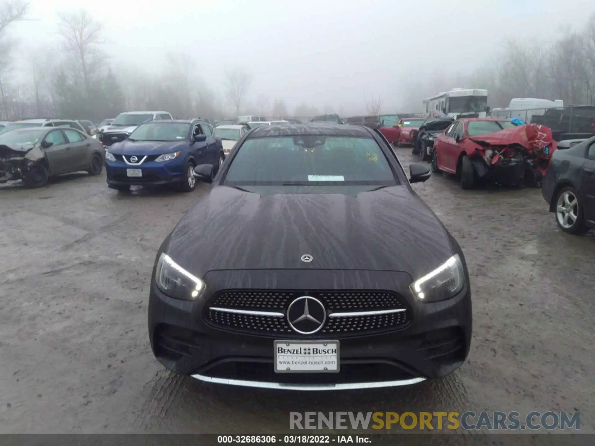 6 Photograph of a damaged car W1KZF8EB3MB003795 MERCEDES-BENZ E-CLASS 2021