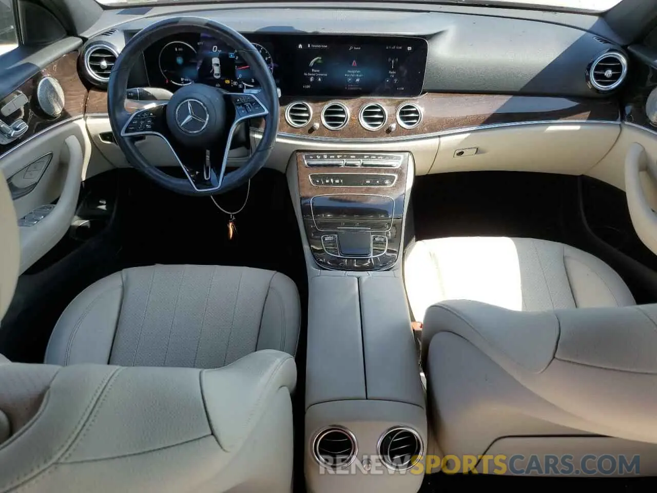8 Photograph of a damaged car W1KZF8EB4MA937518 MERCEDES-BENZ E-CLASS 2021