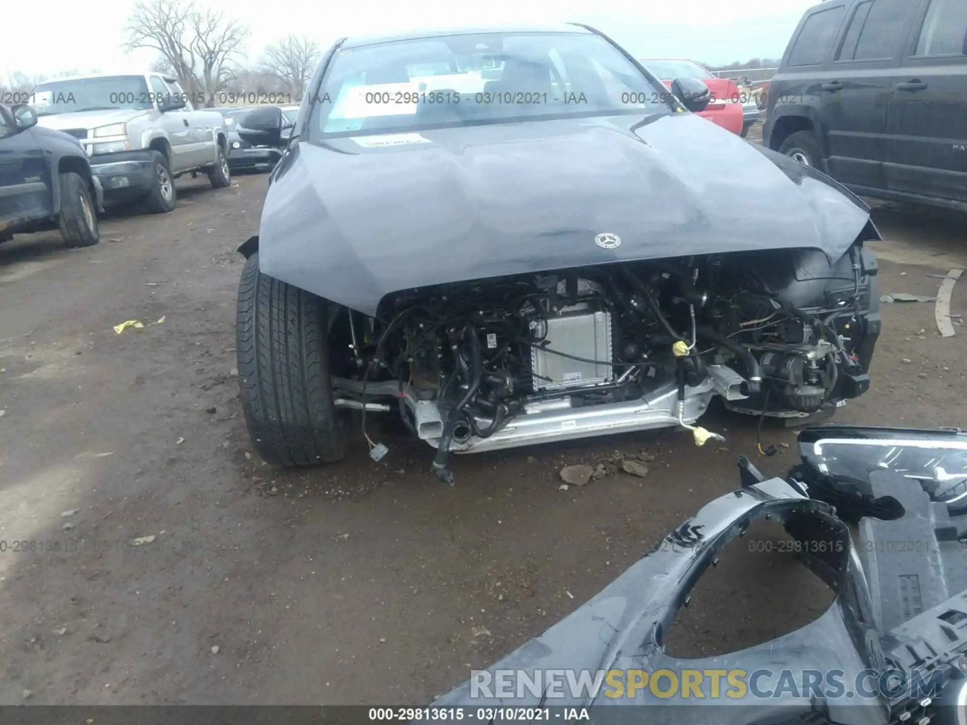 6 Photograph of a damaged car W1KZF8EB6MA908067 MERCEDES-BENZ E-CLASS 2021