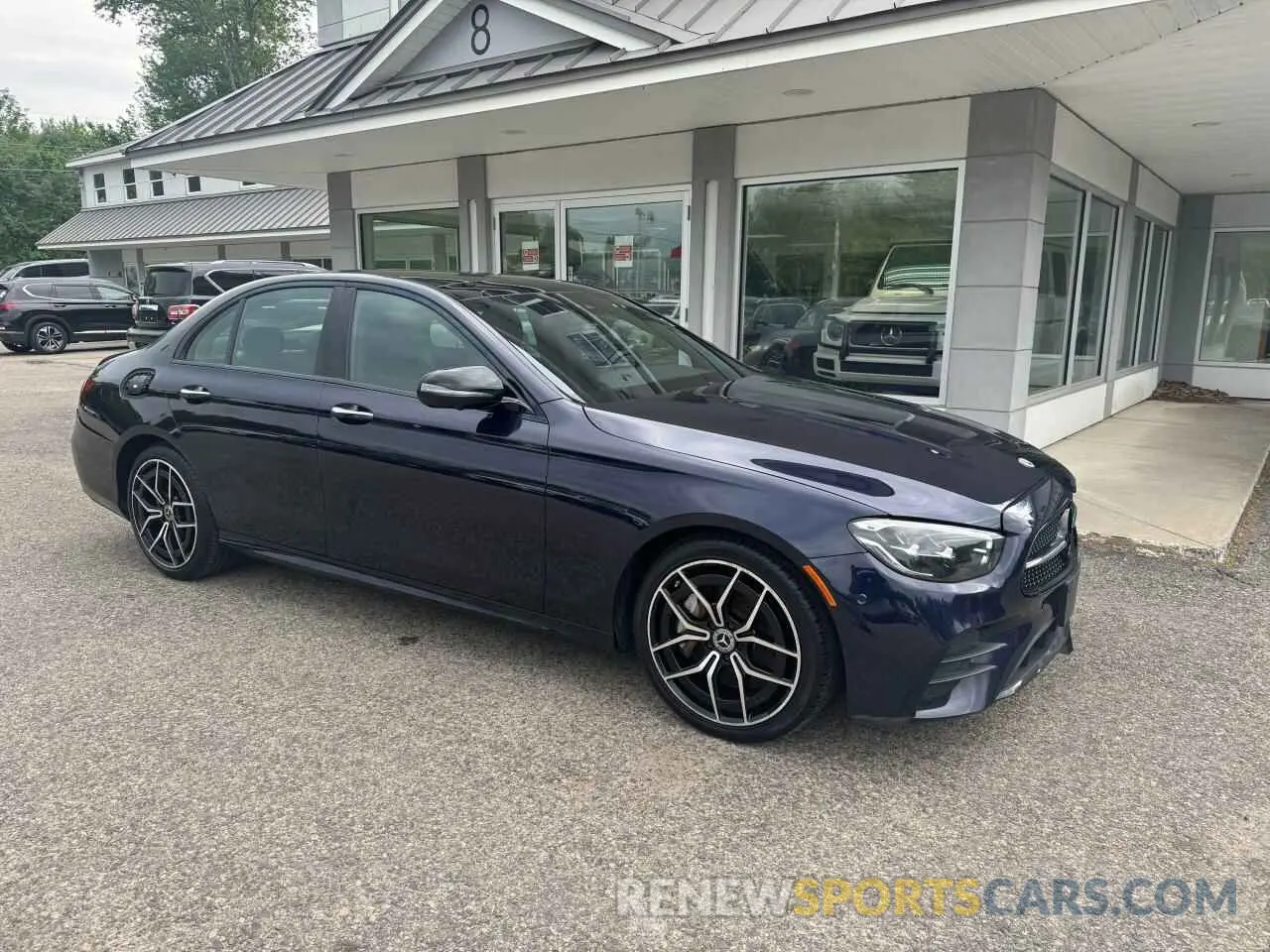 1 Photograph of a damaged car W1KZF8EB6MA973873 MERCEDES-BENZ E-CLASS 2021