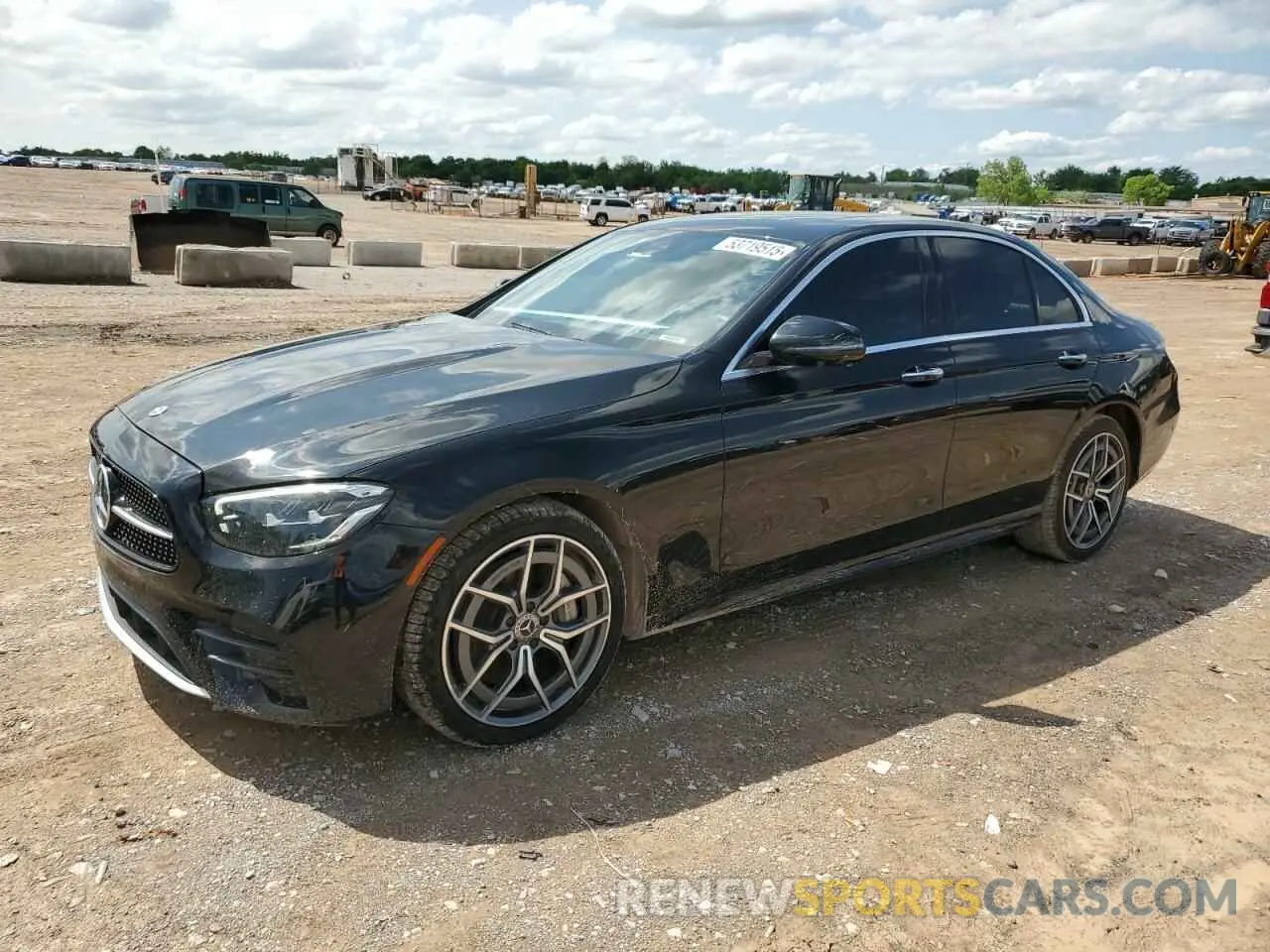 1 Photograph of a damaged car W1KZF8EB7MA882336 MERCEDES-BENZ E-CLASS 2021