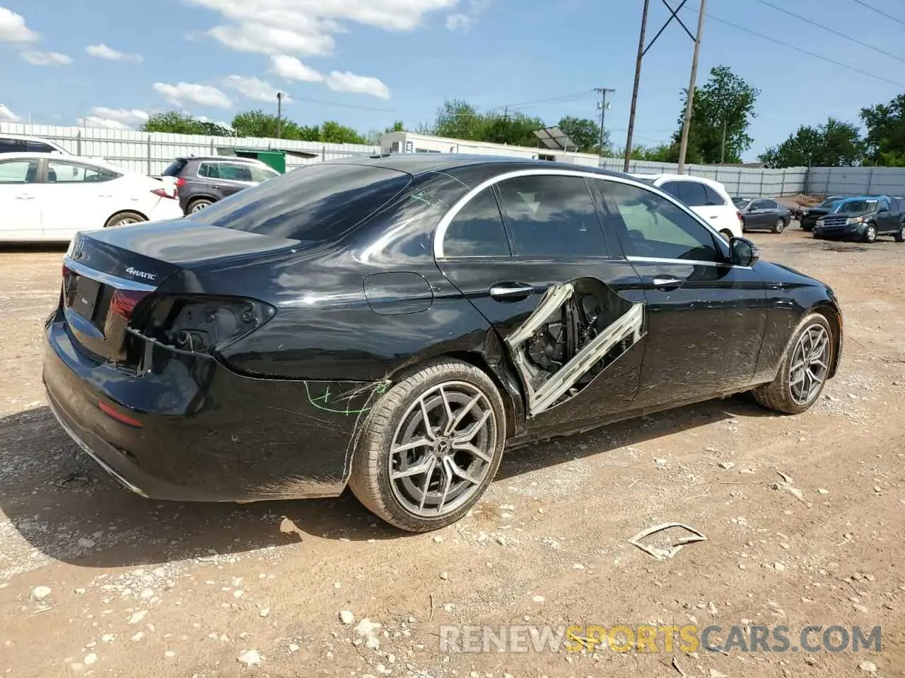 3 Photograph of a damaged car W1KZF8EB7MA882336 MERCEDES-BENZ E-CLASS 2021