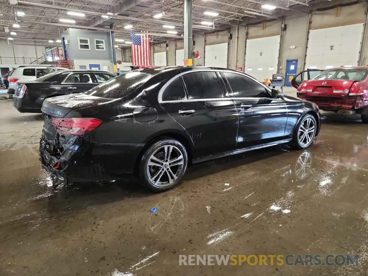 3 Photograph of a damaged car W1KZF8EB8MA883687 MERCEDES-BENZ E-CLASS 2021