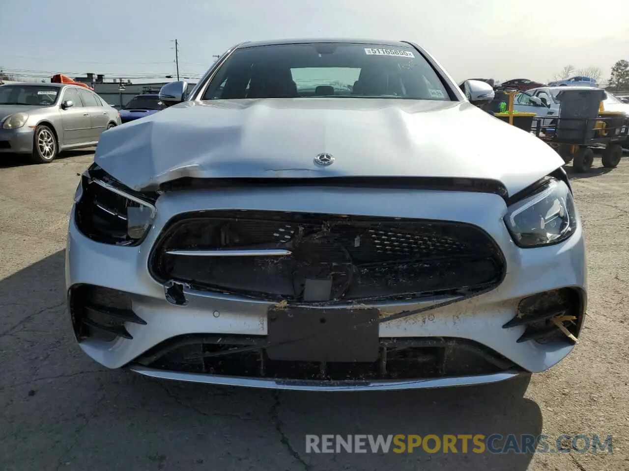 5 Photograph of a damaged car W1KZF8EB9MA875615 MERCEDES-BENZ E-CLASS 2021