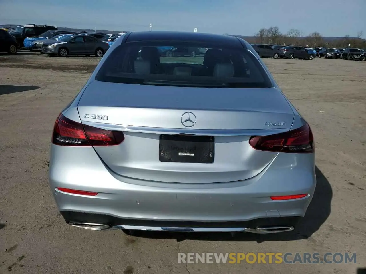 6 Photograph of a damaged car W1KZF8EB9MA875615 MERCEDES-BENZ E-CLASS 2021