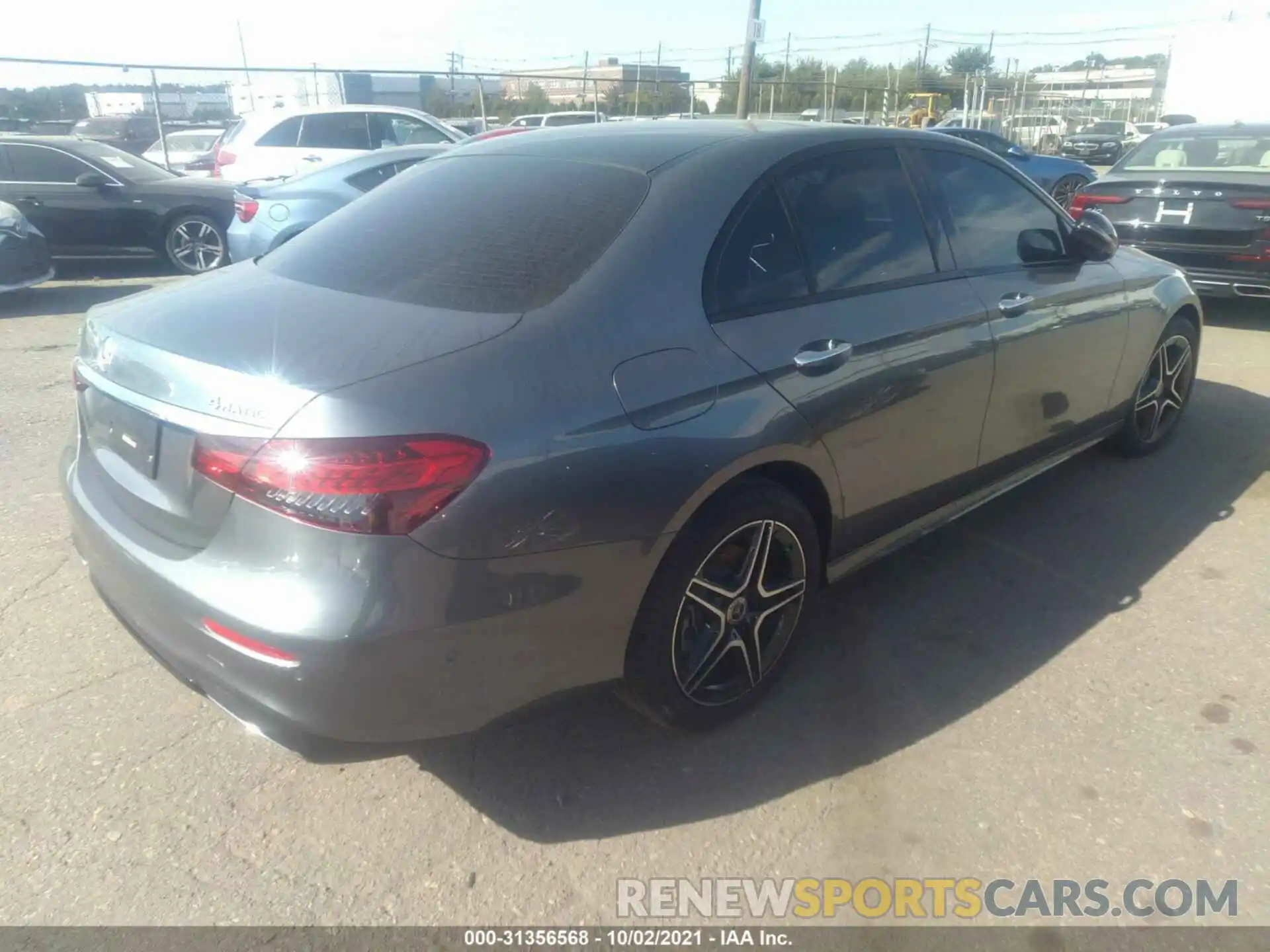 4 Photograph of a damaged car W1KZF8EB9MA963659 MERCEDES-BENZ E-CLASS 2021