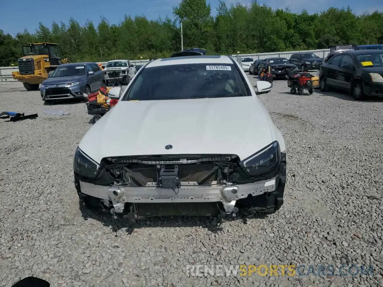 5 Photograph of a damaged car W1KZF8EBXMA922053 MERCEDES-BENZ E-CLASS 2021