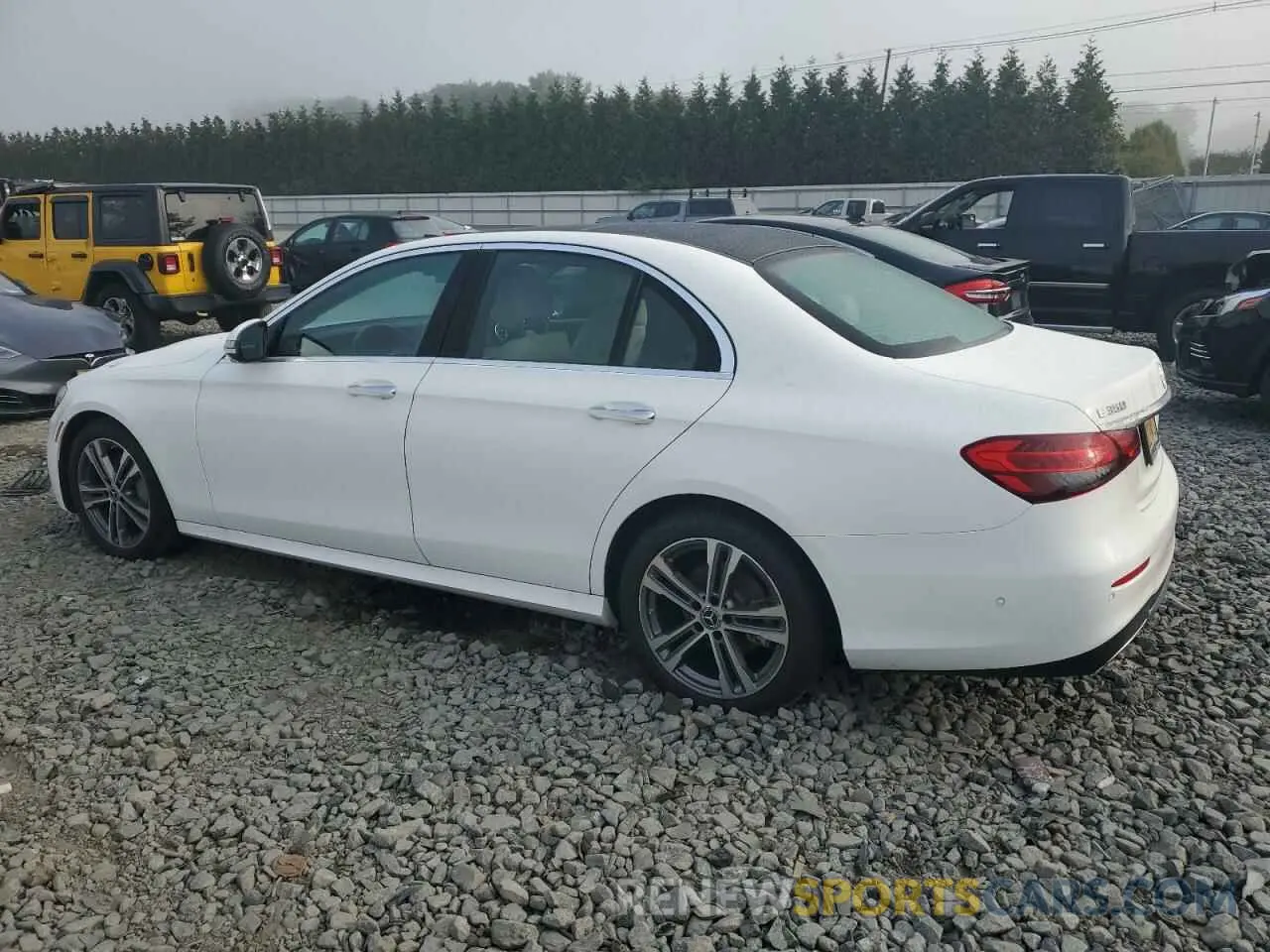 2 Photograph of a damaged car W1KZF8EBXMA981507 MERCEDES-BENZ E-CLASS 2021
